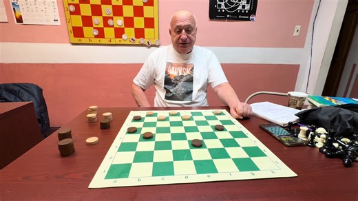 Mastering Russian Checkers: Etude 1644
