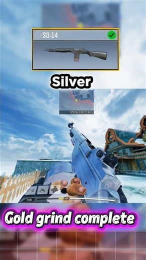 SO-14 Gold Grind Complete ✨ | CODM Shorts #codmobile