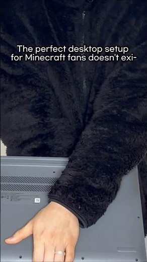 The perfect desktop setup for Minecraft fans