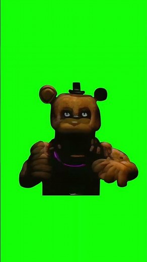 Golden Freddy Shaking FNAF meme - Squimpus McGrimpus - Green Screen