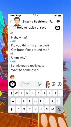 My Sister's Boyfriend Sent Me A Snap? 😳#text #textingstory #redditstories #gf #boyfriend #drama