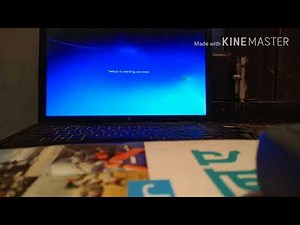 How to windows 7 install in memory card
