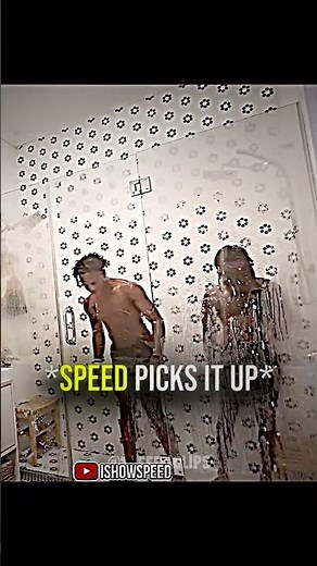 Speed drops soap💀#shorts #ishowspeed