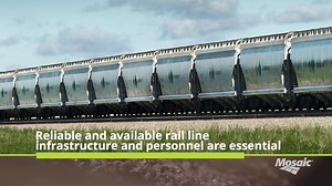 Reliable and available rail and port access and service are essential for the potash industry and the millions of farmers around the world who rely on Canadian potash to grow their crops. Another supply chain stoppage will chip away at Canada’s reputation as a dependable fertilizer supplier. | The Mosaic Company - Canada