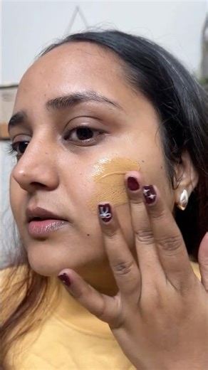 Fae beauty skin tint (50 O, 43 N) oxidation test 😵‍💫 #skintint #viralmakeup #makeupreview #makeup
