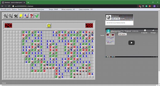 Démineur - jouer en ligne gratuitement ! - Google Chrome 2020-04-01 21-05-13