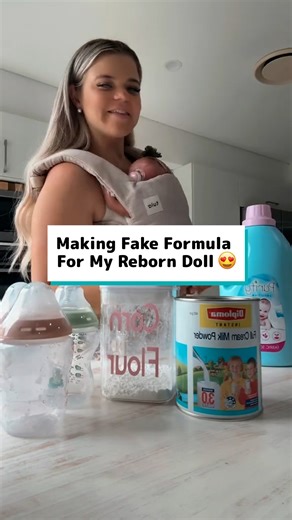 1.8M views · 2K reactions | I make fake, baby formula for my reborn doll  | Craft Factory | Facebook