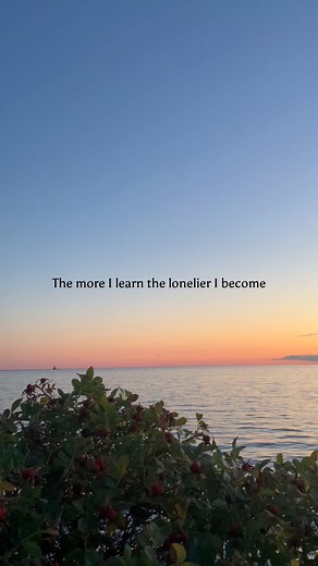 92K views · 2.3K reactions | The more I learn, the more lonelier I become. #inspirational #lifelessons #selflovematters | Blossom Heart | Facebook