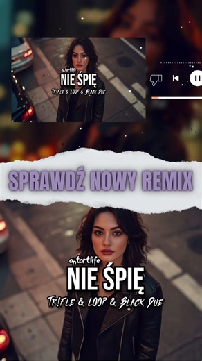 NIE ŚPIĘ ❤️ MEGA VIRAL Z TIKTOKA 🔥 #trifleloopblackdue #remix