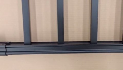 Egadis 36 in. H x 6 ft. W Porch and Deck Railing Kit, Aluminum Railing Kit, Black Textured AAMA 2604 Powder-Coat Finish Modular Rail System for Outdoor Decks, Porches & Balconies (1 Post, 1 Panel)