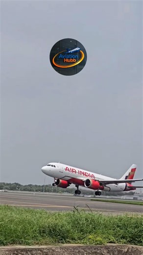 Airbus A320neo Air India Takeoff | Stunning Departure View | #airplane #airport #airlinevideos #atc