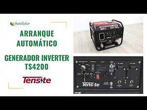 Arranque Automático - Generador Tensite SC4200 | AutoSolar