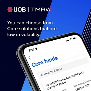 Now on UOB TMRW app. | UOB | Facebook