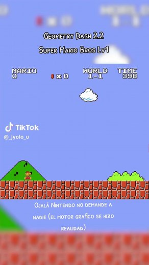 Geometry Dash 2.2: Niveles Legendarios de Mario