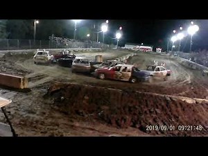 USA Demolition Derby Autocross Championship 2019 FEATURE!!!(Stock) (9-1-2019)Saline,Michigan