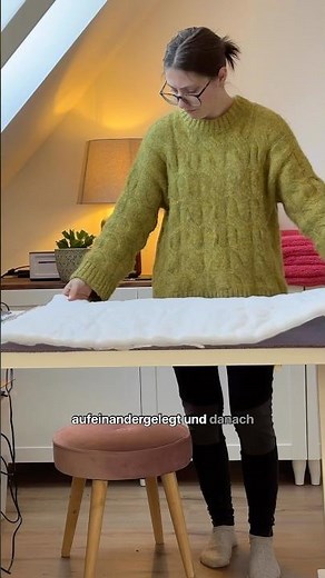Hundedecke aus 2 verschiedenen Stoffen nähen 🧵 #hundeliebe #nähen #cozy