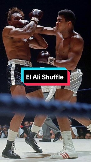 El famoso paso 'Ali Shuffle' de Muhammad Ali en 1966