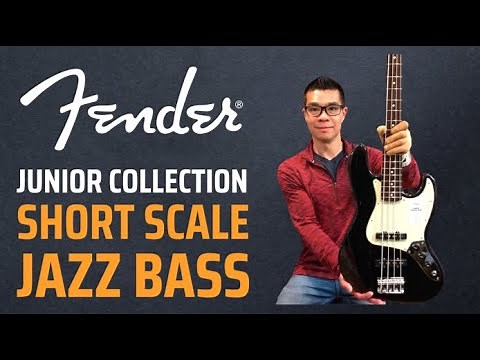Fender short scale Jazz Bass Junior Collection Demo & Review