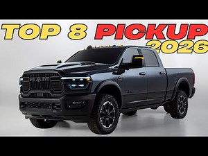 NEW Top 8 Pickup Trucks of 2026 – The Future of Power!