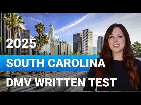 2025 South Carolina DMV Written Test: Practice 30 Questions to Pass on Your First Try! Test 1