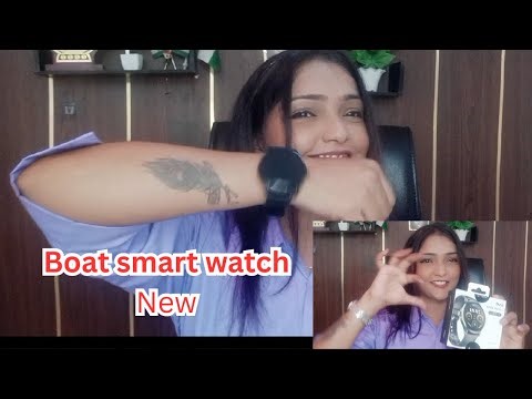 Boat smart watch review! New boat smart watch HD display! unboxing boat smart watch New model