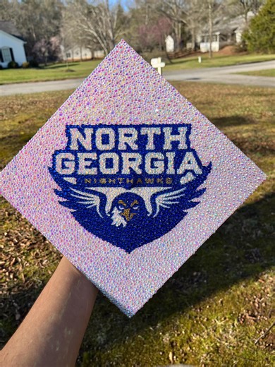 CUSTOM Rhinestone Graduation Cap - Etsy