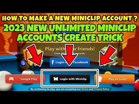 How To Make a Miniclip Account ? 2023 New Unlimited Miniclip Accounts Create Trick 😎 BY Tayyab Gamer
