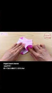 【簡単折り紙】1枚で折れる！可愛いワンピースの作り方✨折り紙で簡単にドレスを作ろう👗Easy Origami Dress | 摺紙 連身裙 | 종이접기