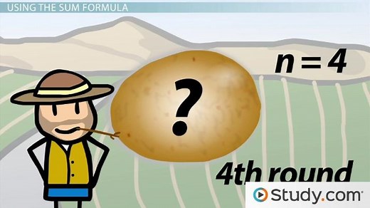 Sum of a Geometric Series | Formula & Examples