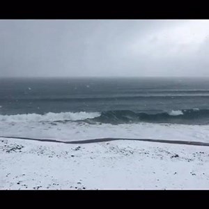 79K views · 1.6K reactions | It is really, really snowing in Cornwall - even on the beaches ❄☃ | Cornwall Live | Facebook