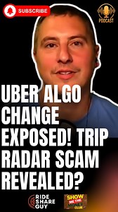 Uber Algo Change EXPOSED! Trip Radar Scam Revealed? . . . . . #therideshareguy #uber #uberalgo #ridesharing #rideshare | The Rideshare Guy