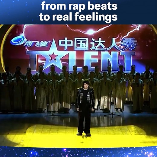 Young Chinese Rapper Turns the Stage into an Emotional Journey! #ChinasGotTalent #中国达人秀 #ChineseTalent | China’s Got Talent