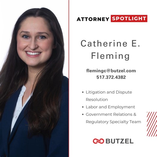 Attorney Spotlight: Catherine Fleming. Ms. Fleming represents clients in labor litigation, commercial litigation, and regulatory compliance matters. Her clients have ranged from midsize Michigan businesses to Fortune 500 insurance companies. https://www.butzel.com/professionals-catherine-rochelle | Butzel Long