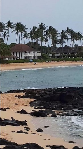 Kiahuna "Outrigger" Resort: in Bay w Koa Kea & Sheraton Poipu. (Waiohai on far east end).