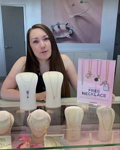 Everyone’s Loving Charm Necklaces! 💕 Starting today, receive a FREE Pandora necklace when you spend $129 or more! There are 14 different chain styles to choose from, but it is while supplies last! Stop in today or book an appointment Www.thediamondcenter.com/pandora-necklace-event-2024 | The Diamond Center