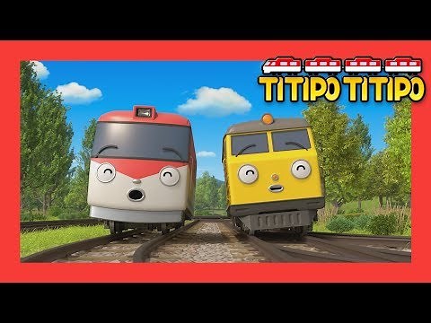 Titipo S1 full episodes Compilation l EP 22-26 (55 mins) l Train shows for kids l Titipo TItipo
