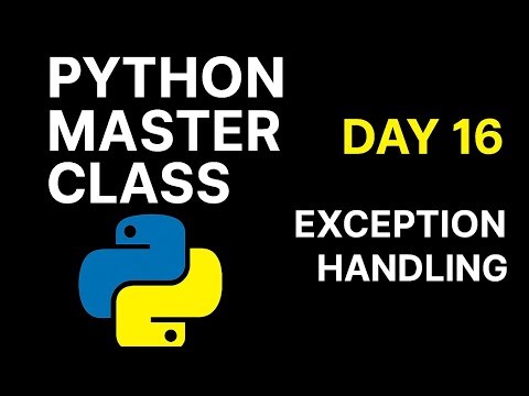 Exception Handling In Python (In Telugu) - Day 16