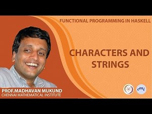 Characters and strings