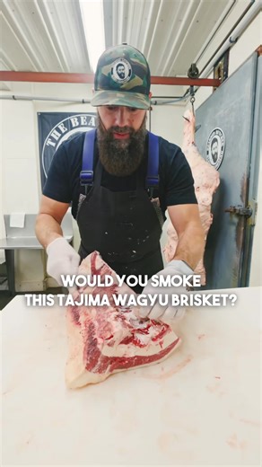 Trimming a Tajima Wagyu Brisket using the 6＂ Boning Butcher Knife mad.. | Steak OL | Facebook