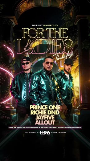 Ladies Night Event in Astoria - Free Drinks & Fun