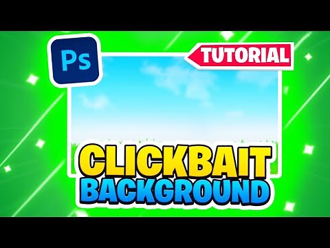 Triple DZN's Fortnite Clickbait *GRASS* Background Tutorial!