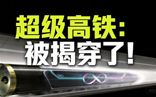 [中配]超级高铁：被揭穿了！ - Thunderf00t