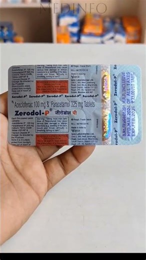 Zerodol-P Tablet Uses and information