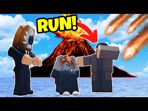 Natural Disaster Survival IN ROBLOX MULTIPLAYER!