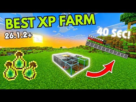 2026 EASIEST XP farm for Minecraft Java 26.1/26.2+ ! | Level 30 in 40 SECONDS!