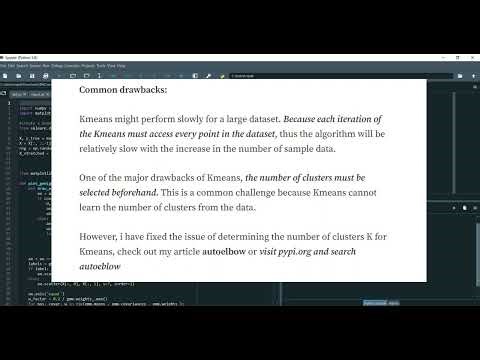 Gaussian mixture model/GMM Clustering, the next best alternative to the limitations of Kmeans
