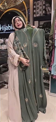 Dubai Inspired Jhumka Karchupi Design Borka with hijab 😍😍