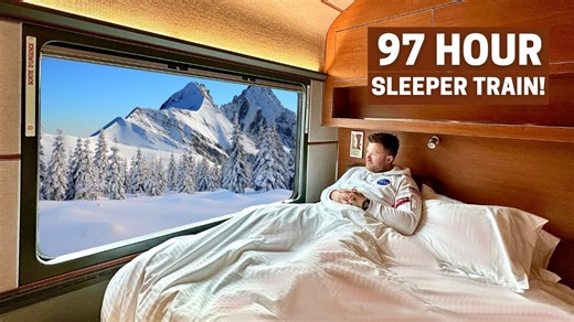 Epic 97-Hour Ride on Canadian Sleeper Train #luxurylife #trektrendy #travellife | TrekTrendy Travel