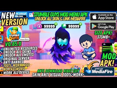 Stumble Guys Mod Apk v0.85.0 ‼️ Latest Version 2025 - Unlock Akl Skin & Ability