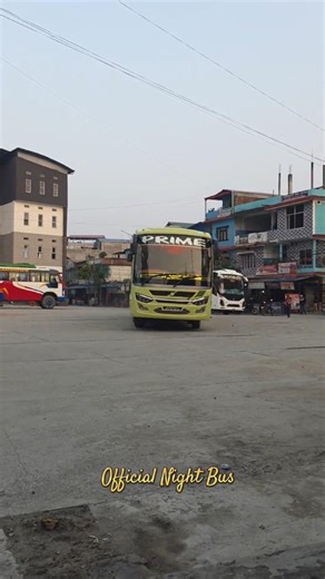 Prime Air AC Bus Night Service 💖 Kathmandu to Kakarbhitta 🌙🚌#NightTravel #NepalBus#feedshorts#travel